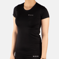 تیشرت زنانه تتیس مدل TP401 مشکی سایز XL